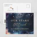 Recherche de ciel nocturne cartes postales Aquarelle