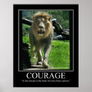 Recherche de courage posters Motivation