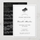 Recherche de piano vintage invitations Classique