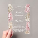 Recherche de carrées petite communion invitations Catholique
