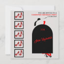 Recherche de chaussures rouges invitations Élégant