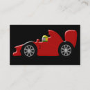 Recherche de voiture de course cartes visite Voitures