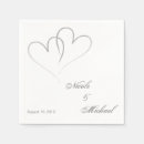 Recherche de deux coeurs serviettes Moderne