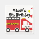 Recherche de camion de pompiers serviettes Anniversaire