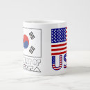 Recherche de drapeau coréen tasses Drapeaux