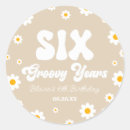 Recherche de marguerites jaunes autocollants Pour enfants