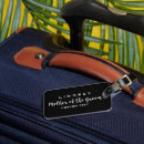 Recherche de la vie mariée bagages étiquettes Monogramme