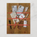 Recherche de trompe l oeil cartes postales Quill