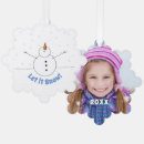 Recherche de bonhomme de neige heureux ornements Nez de carotte