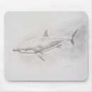 Recherche de dessin requin tapis souris Grand requin blanc