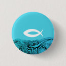 Recherche de poissons de jésus badges Chrétien