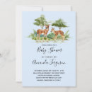Recherche de forêt baby shower invitations Animaux des bois