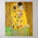 Recherche de peinture klimt posters Le baiser