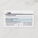 Recherche de irs cartes visite Comptabilité