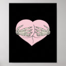 Recherche de amour gothique posters Éffrayant mignon