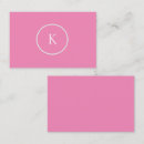 Recherche de nom standard cartes visite Monogramme