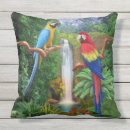 Recherche de perroquet tropical coussins Perroquets