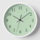 Recherche de couleur crème horloges Vert terre