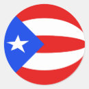 Recherche de puerto autocollants Drapeau de puerto rican