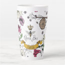 Recherche de abeille vintage tasses Illustration