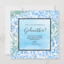 Recherche de marraine invitations Aquarelle