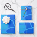 Recherche de nuances de bleu papier cadeau Motif