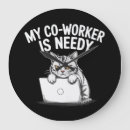 Recherche de humour de chat horloges Animaux de compagnie