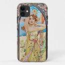 Recherche de alphonse mucha iphone coques Floral