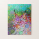 Recherche de lynx puzzles Animal
