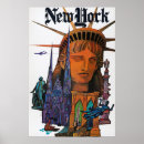 Recherche de vintage city posters Rétro