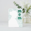 Recherche de silhouette blanche cartes postales Maman