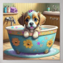 Recherche de toilettage posters Baignoire
