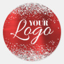 Recherche de logo rouge autocollants Pour elle