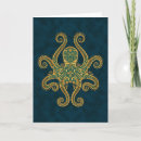 Recherche de octopus vœux cartes Aquatique