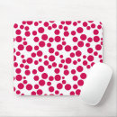 Recherche de point rouge tapis souris Pois