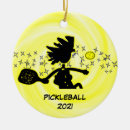 Recherche de tennis drôle ornements Pickleball