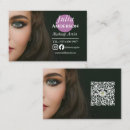 Recherche de petit standard cartes visite Maquillage