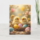Recherche de poussin vintage pâques cartes Jaune