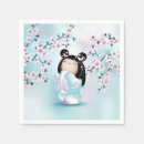 Recherche de kokeshi serviettes Rose