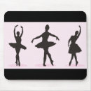 Recherche de ballerine tapis souris Noir