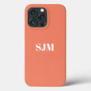 Recherche de orange iphone4 coques Initiales