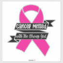 Recherche de mauvaise fille autocollants Cancer