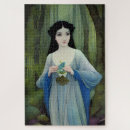Recherche de belle dame puzzles Portrait