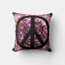 Recherche de symbole de paix coussins Hippie