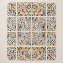 Recherche de de cubisme couvertures plaids Géométrique