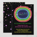 Recherche de partie de lueur invitations Fluorescent