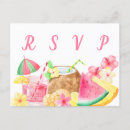 Recherche de luau invitations Fleurs tropicales