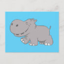 Recherche de hippopotames cartes postales Animal
