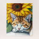 Recherche de chat doux puzzles Amoureux des chats