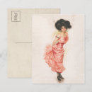 Recherche de robe rose cartes postales Rétro
